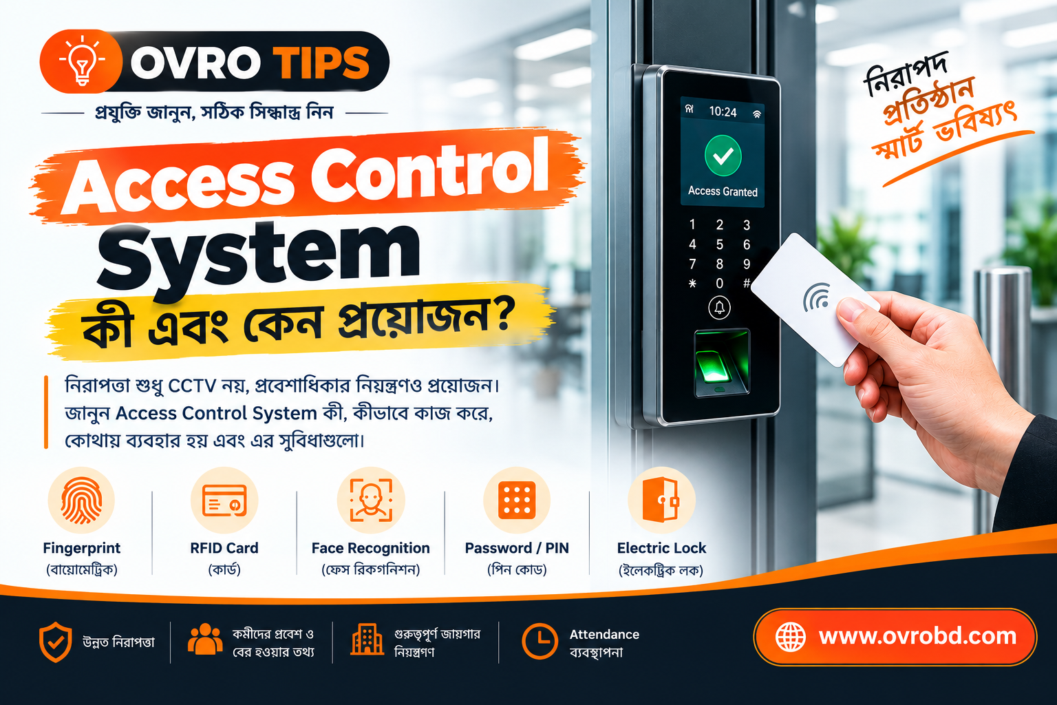 Access Control System কী ও কেন প্রয়োজন? | OVRO BD
