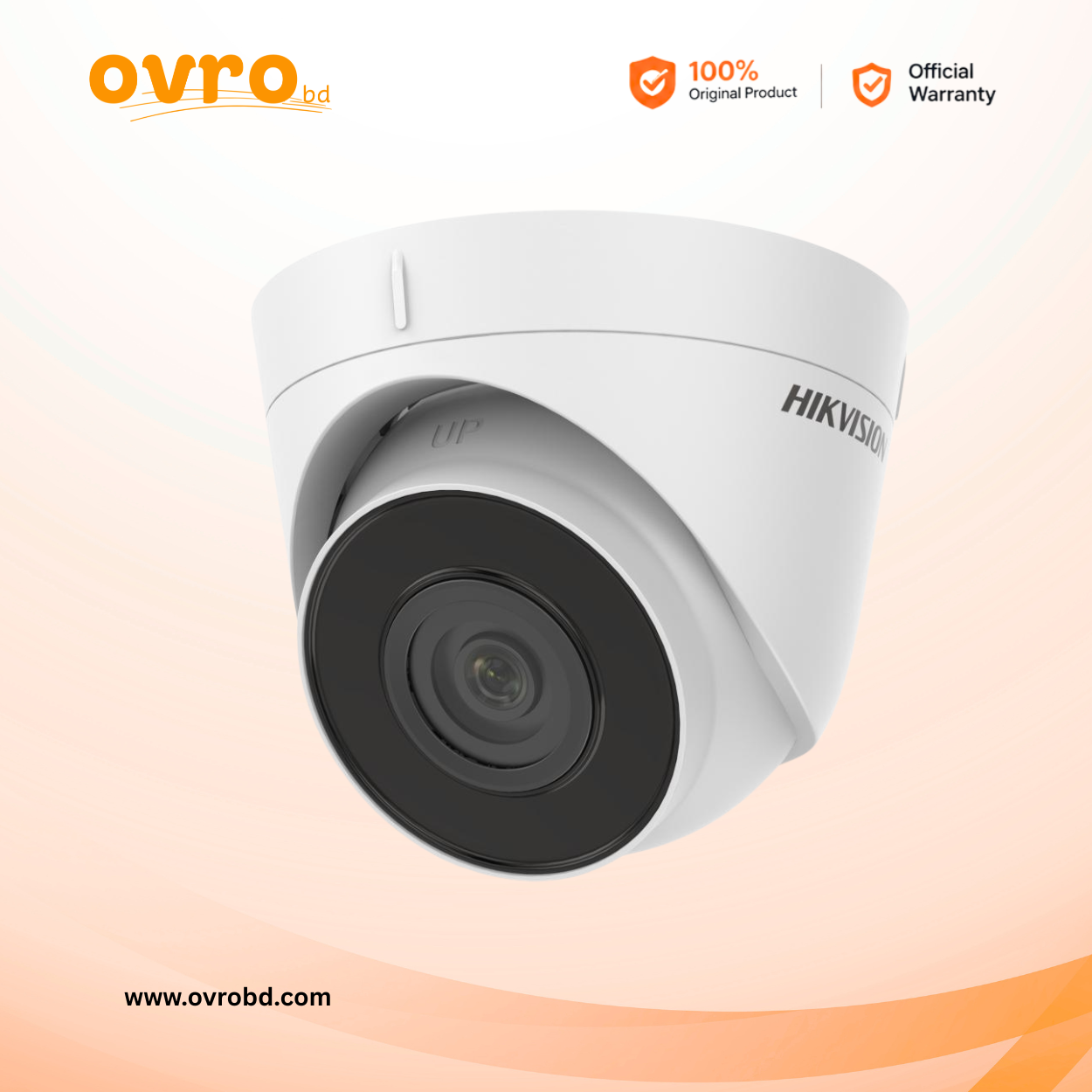 Hikvision DS-2CD1323G0E-I 2MP Fixed Turret Network IP Camera