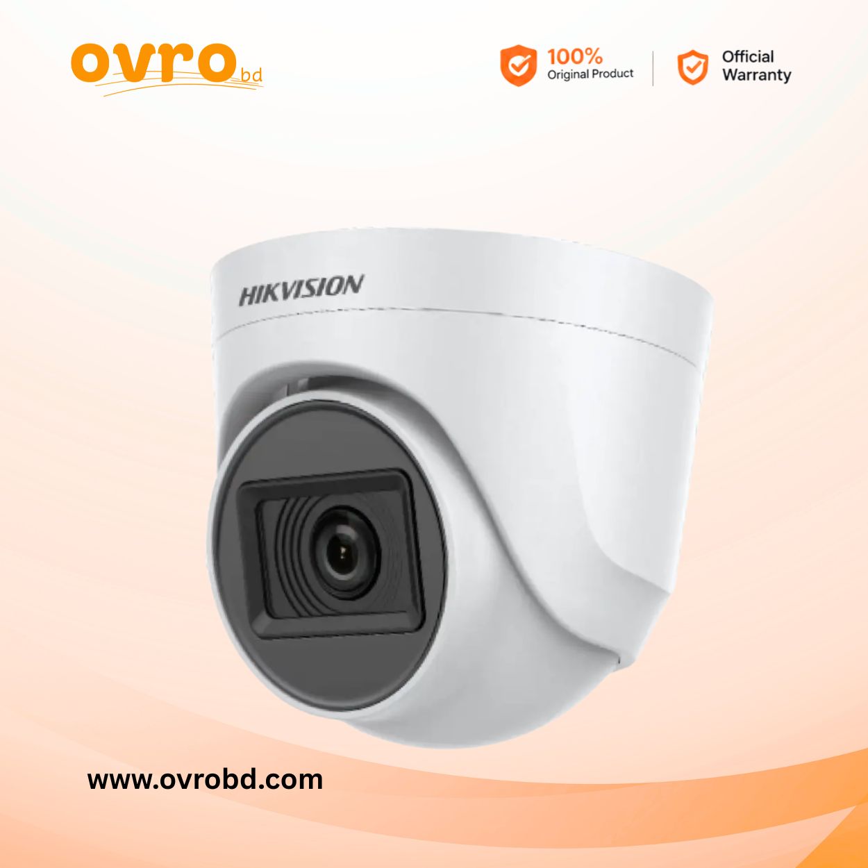 Hikvision DS-2CE76D0T-ITPF 2MP Indoor Fixed Turret Camera
