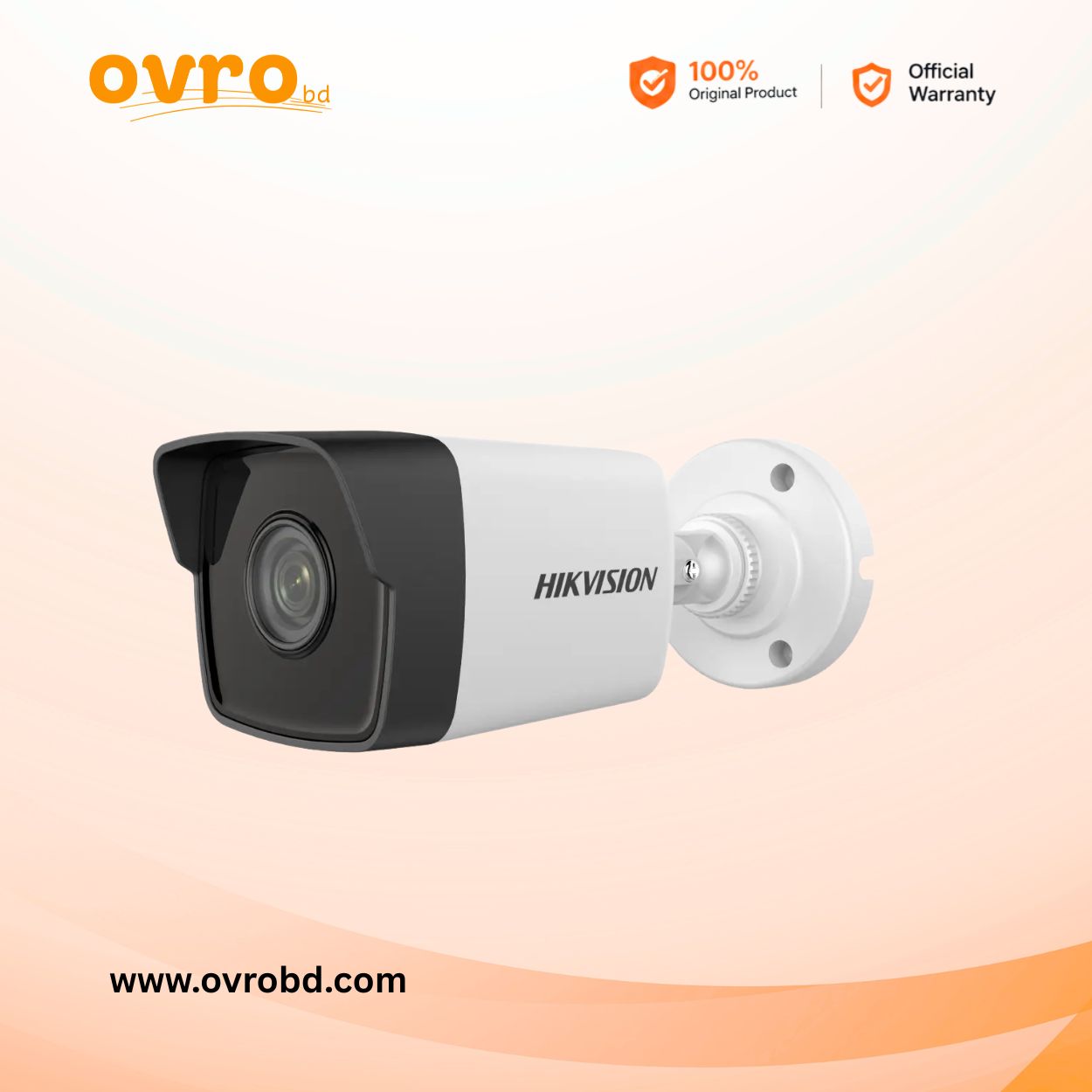 Hikvision DS-2CD1043G0-IUF 4MP Fixed Bullet Audio IP Camera