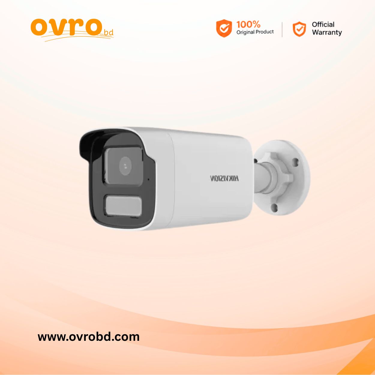 Hikvision DS-2CD1T23G2-LIU 2MP Smart Hybrid Light Audio Bullet IP Camera