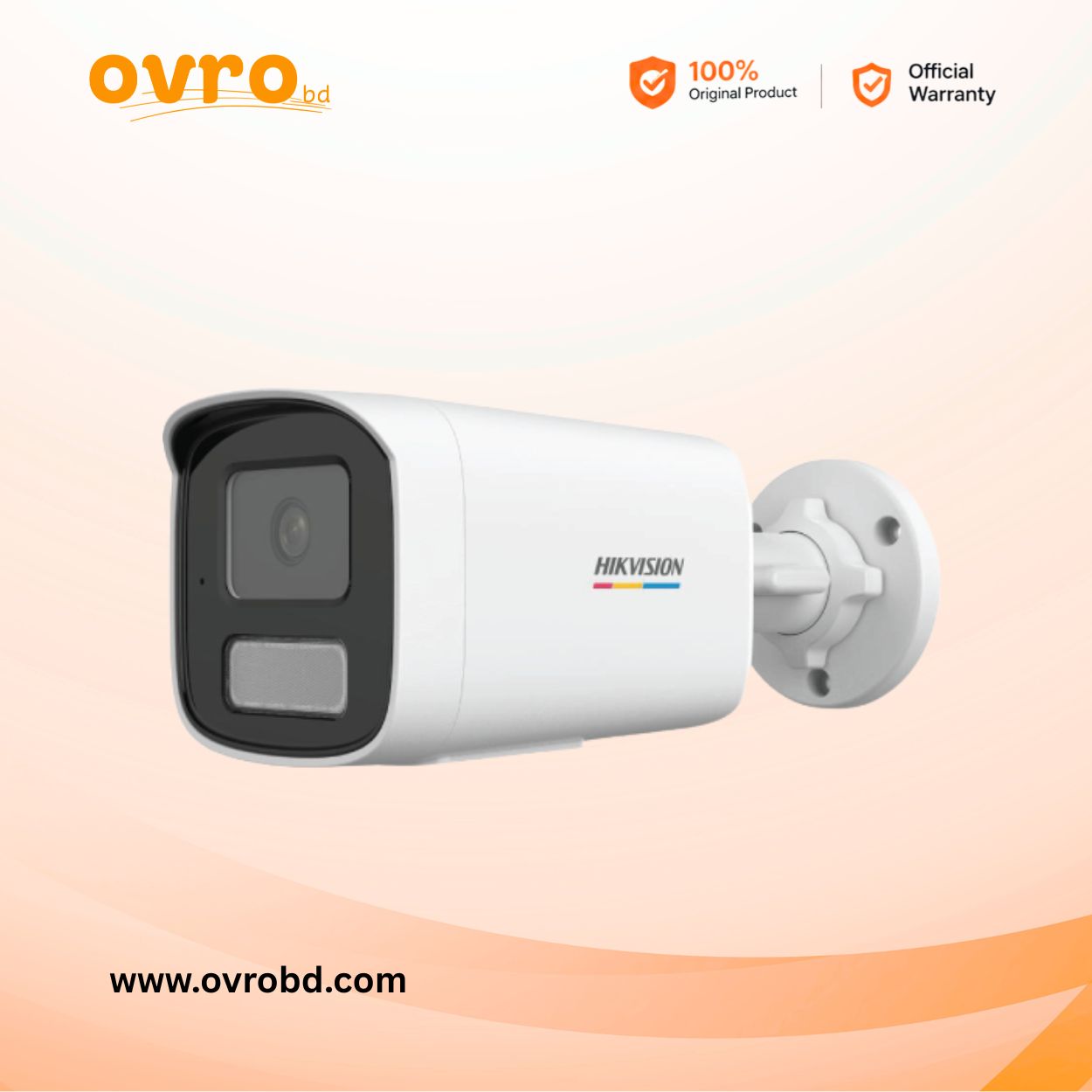 Hikvision DS-2CD1T47G3-LIU 4 MP ColorVu 3.0 Fixed Bullet Network Camera