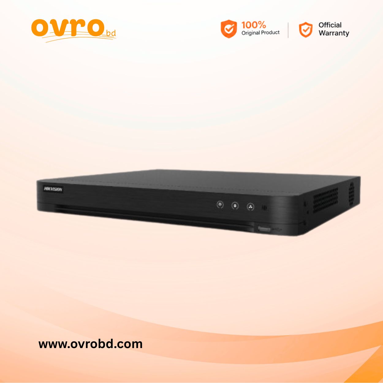 Hikvision iDS-7216HUHI-M2/S 16 Channel 5MP 1U H.265 AcuSense DVR