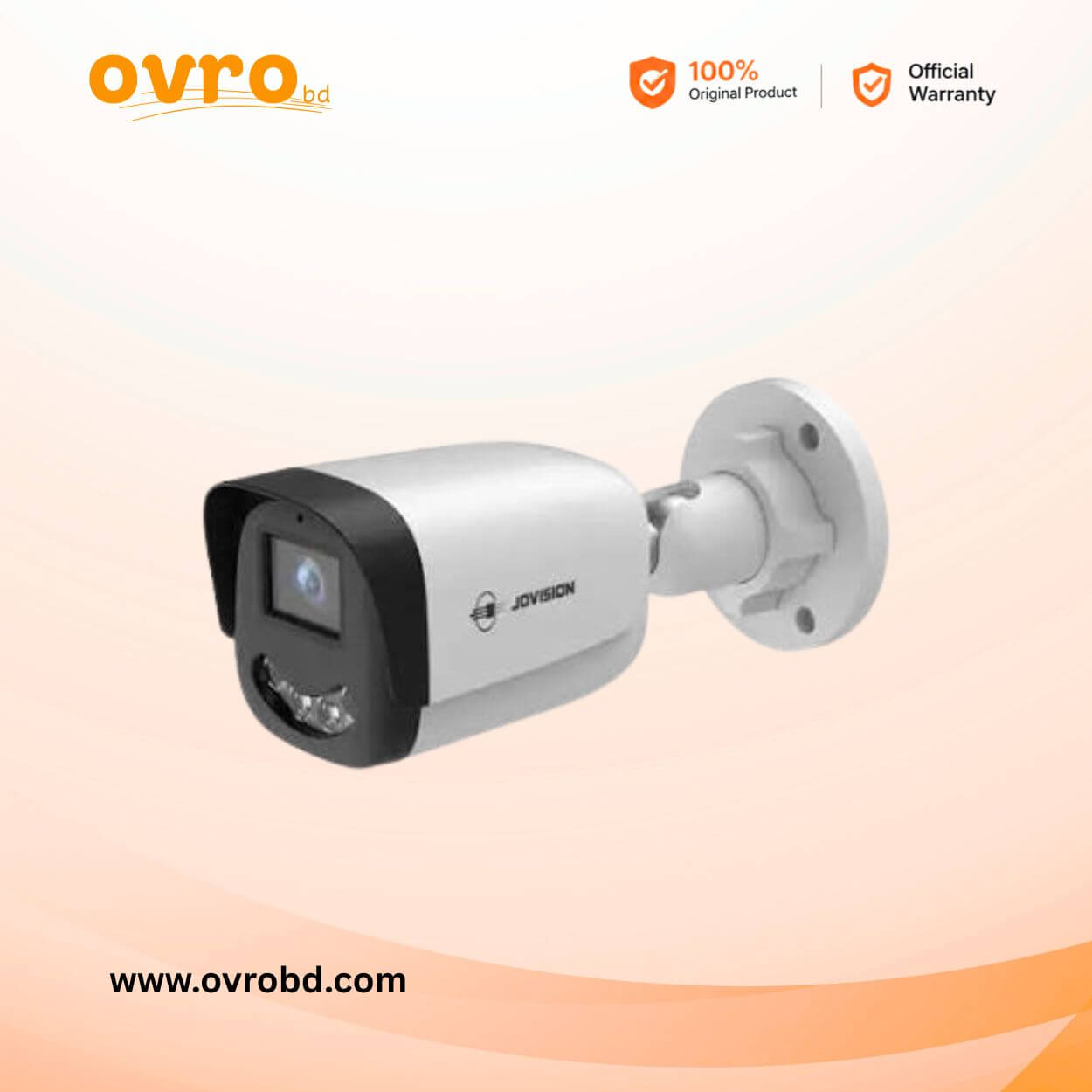 Jovision JVS-N915-ADL 3MP Dual Light Video & Audio PoE IP Camera