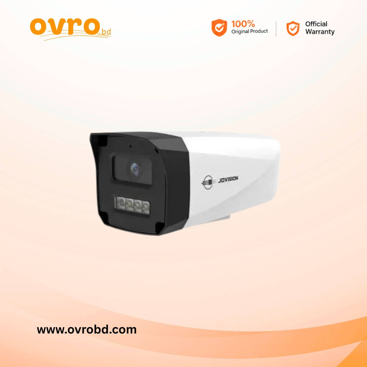 Jovision JVS-N916-MDL 3MP Bullet Full-Color Audio IP Camera