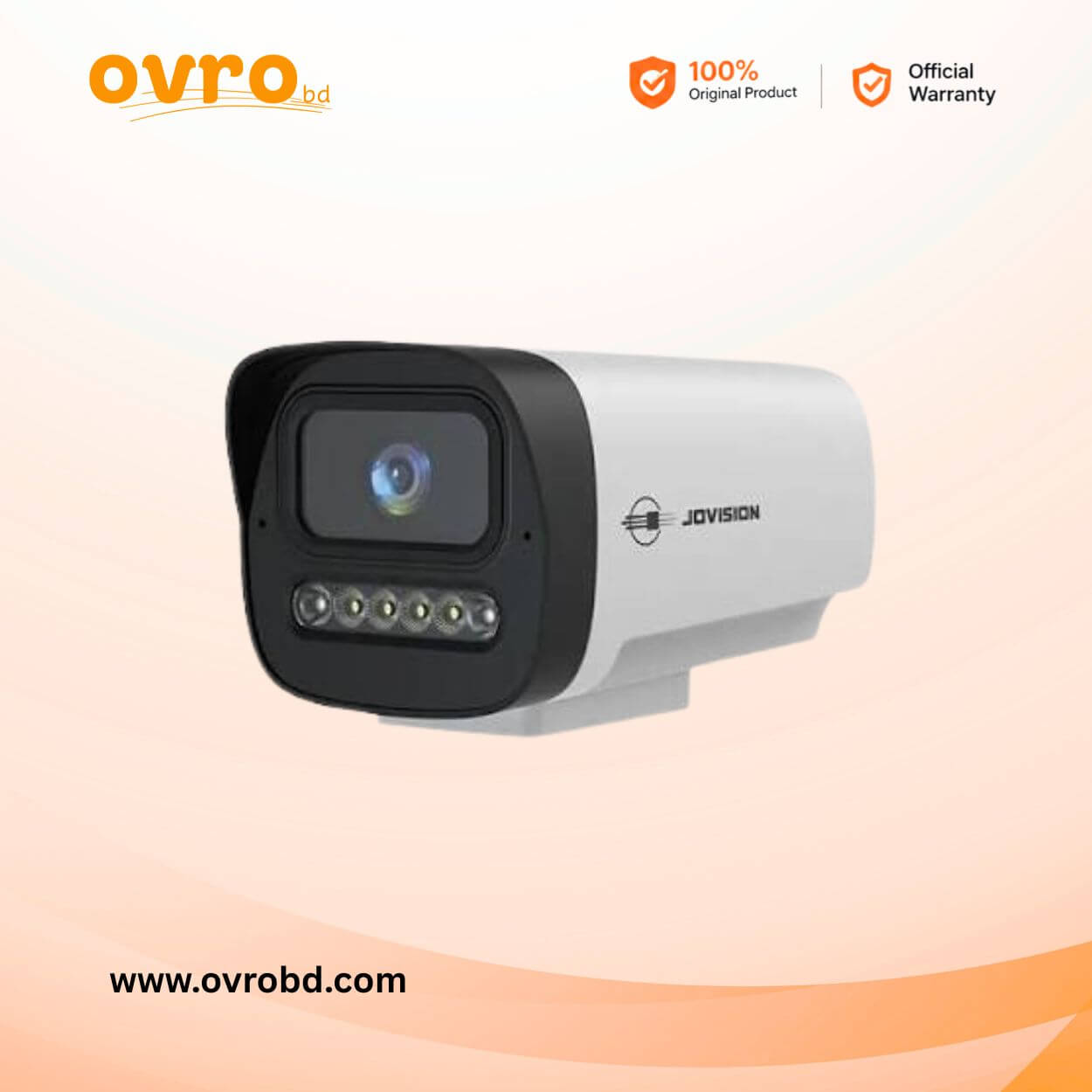 Jovision JVS-N617-UDL 6MP Full-Color Video & Audio PoE Network Camera