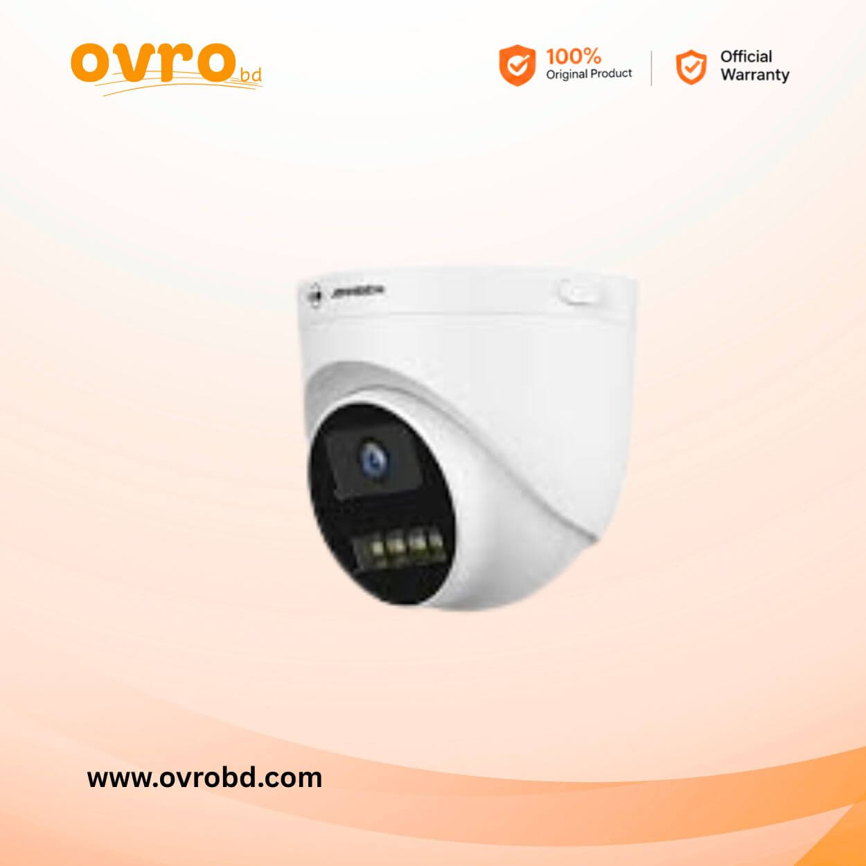Jovision JVS-N637-UDL 6MP Full-Color Audio PoE IP Camera