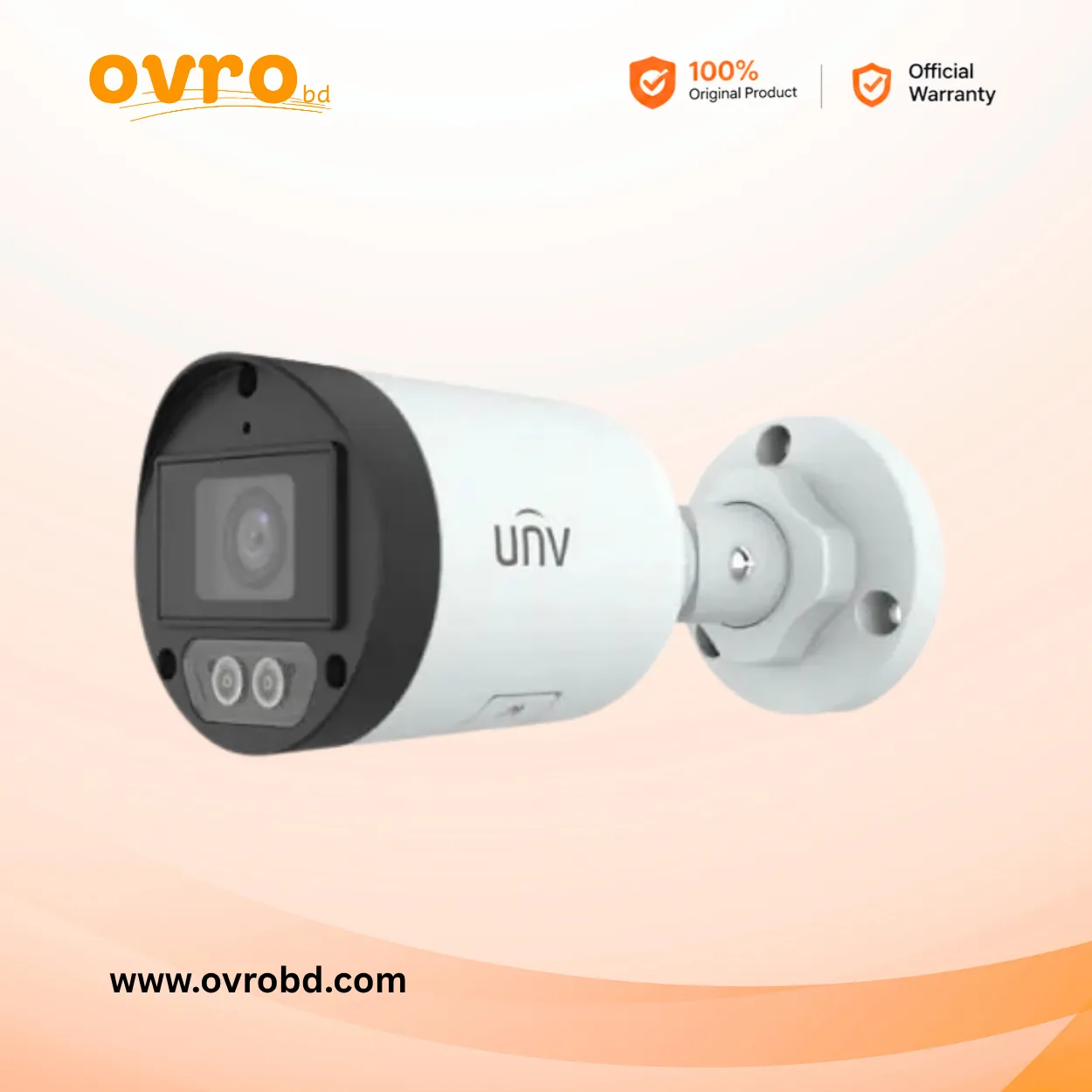 Uniview IPC2122LB-AF40K-DL2 2MP Fixed Dual-Light Bullet Network Camera