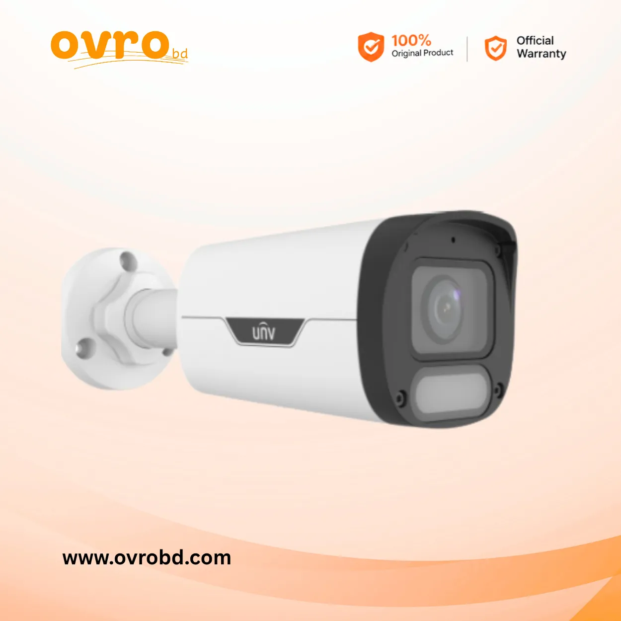 Uniview IPC2312LE-ADF40KM-WP 2MP ColorHunter Wise-ISP Fixed Bullet Network Camera