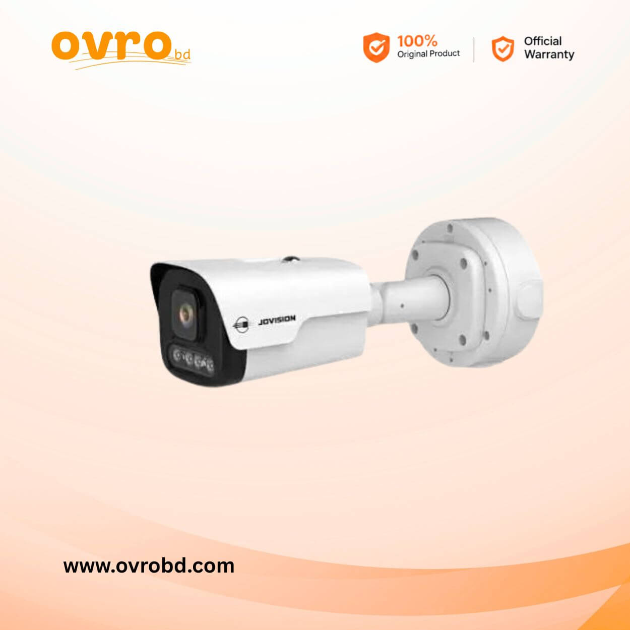 Jovision JVS-N518-ZDL 5MP Motorized Zoom Full-Color AI PoE IP Camera
