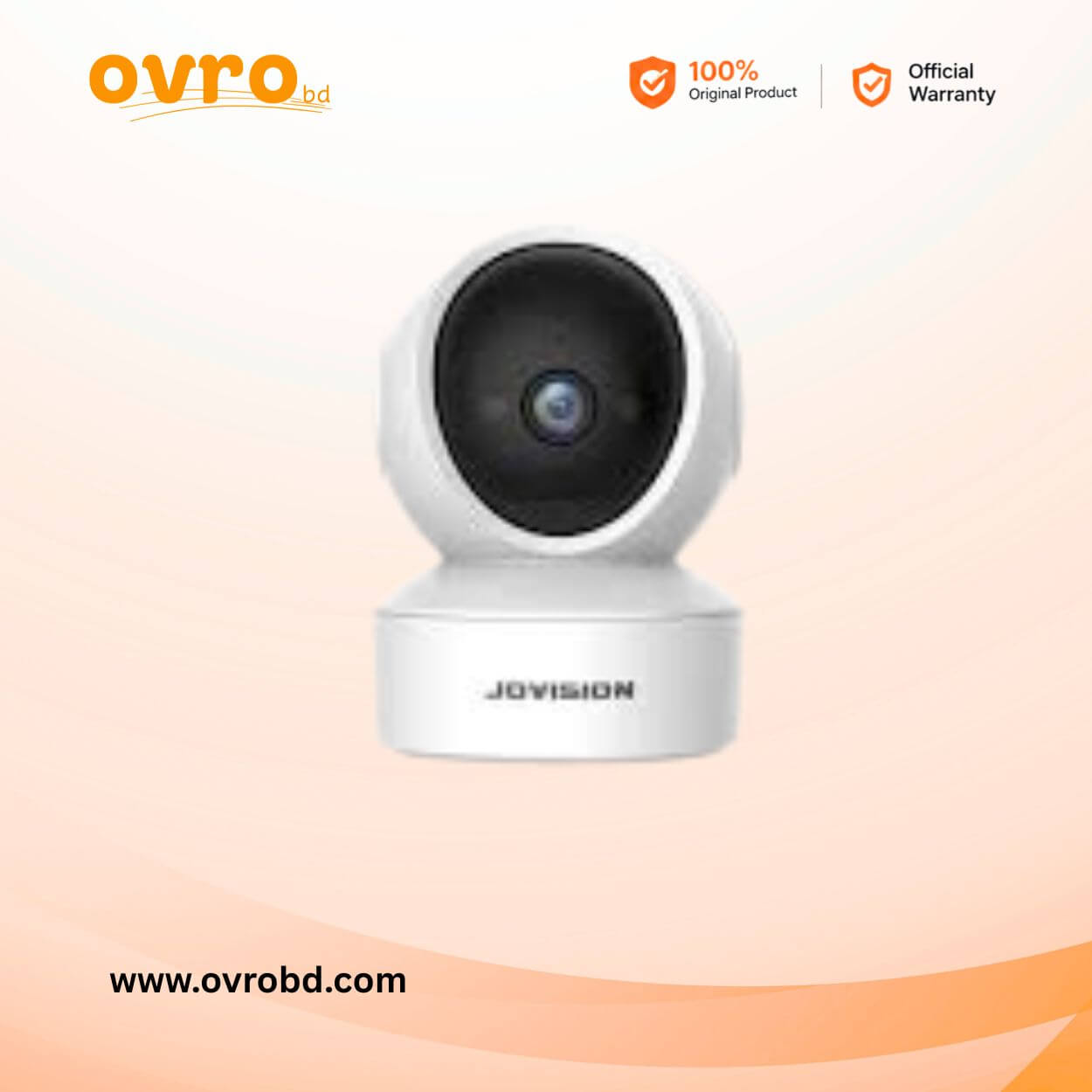 Jovision JVS-H410A 4MP Wi-Fi Two-Way Talk Pan/Tilt IP Camera