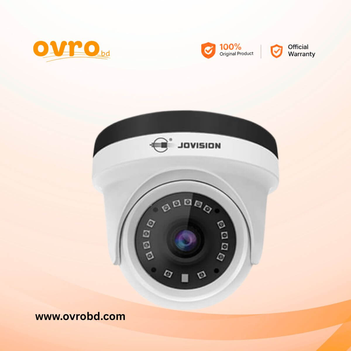 Jovision JVS-A530-YWC 5MP HD Indoor Dome Camera
