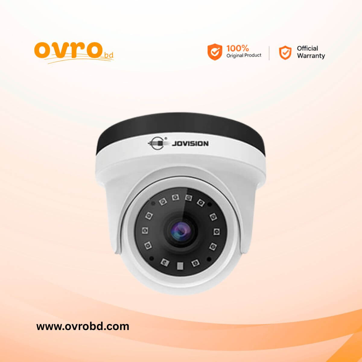 Jovision JVS-A835-YWC 2MP HD Dome Camera