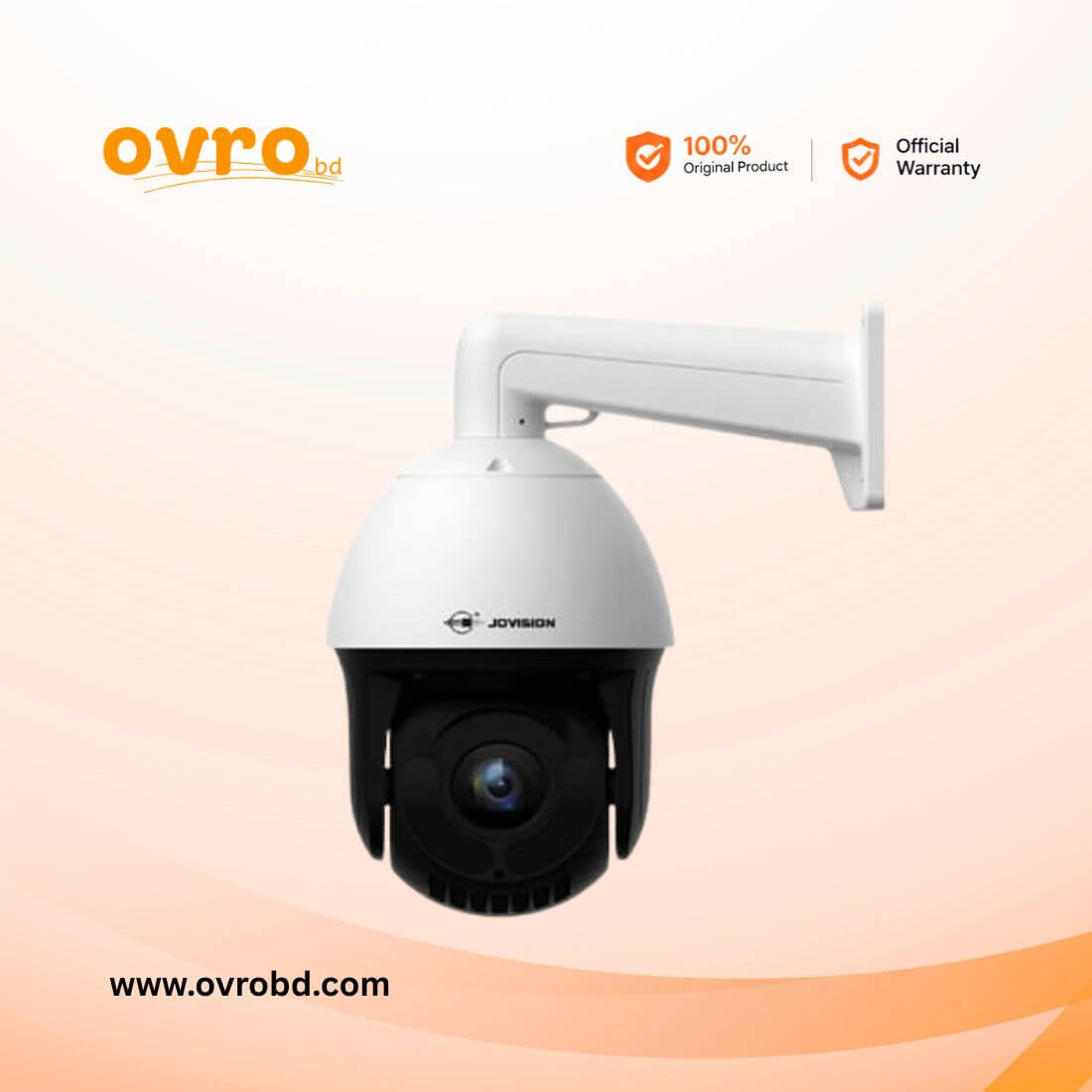 Jovision JVS-N43-Z25 4MP 25x Optical Zoom AI PTZ Camera