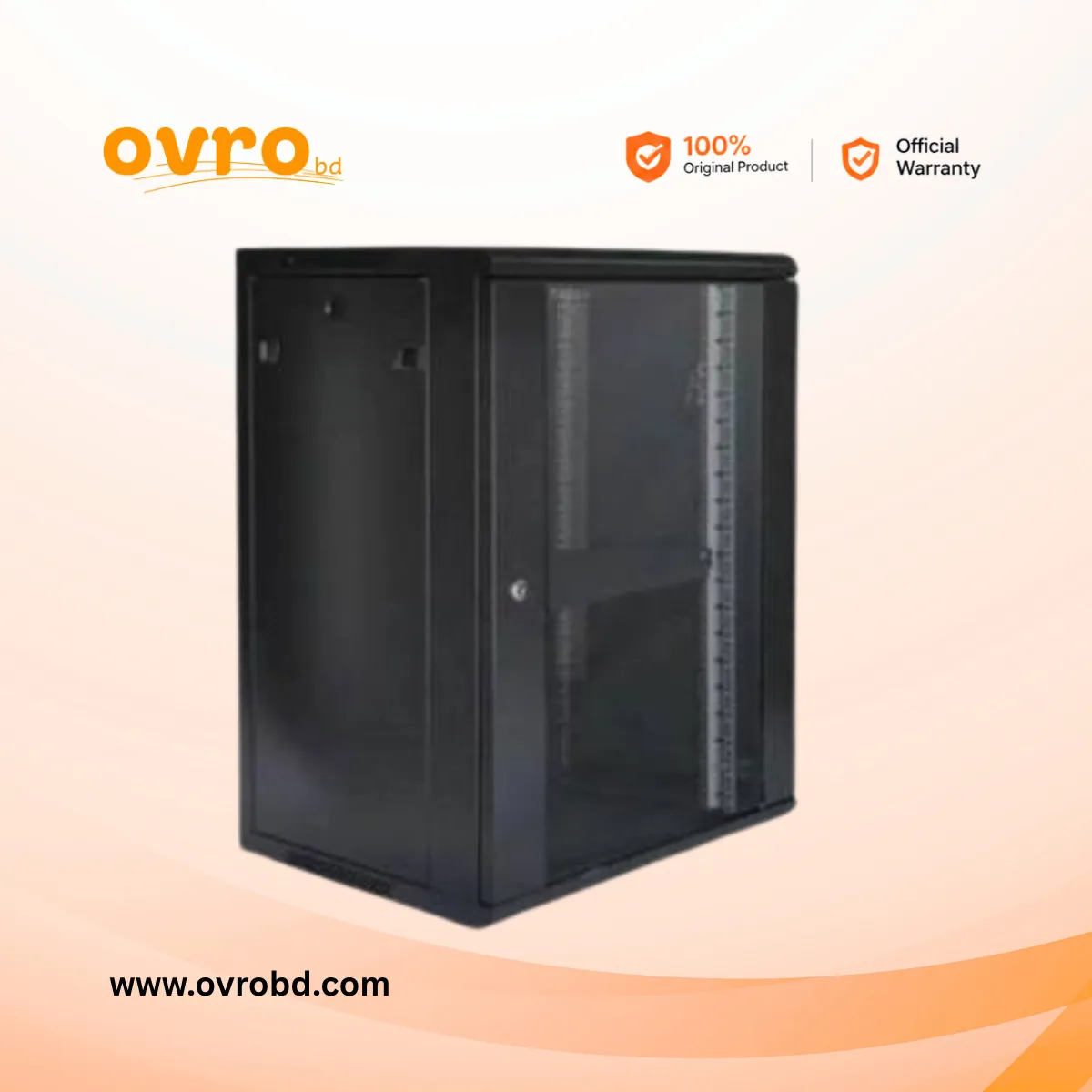 TOTEN 4U 530 × 400 × 240 mm Wall Mount Network Server Rack