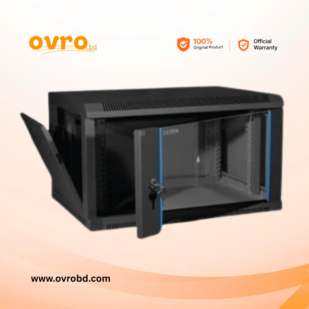 6U Network Server Rack 600 × 600 × 350 mm