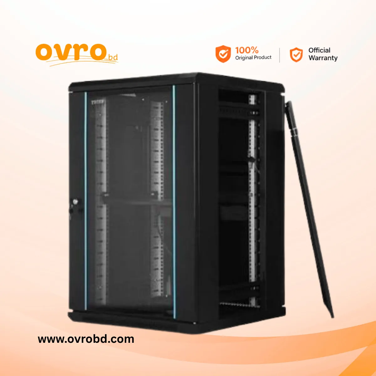 15U Network Server Rack 600 × 600 × 750 mm