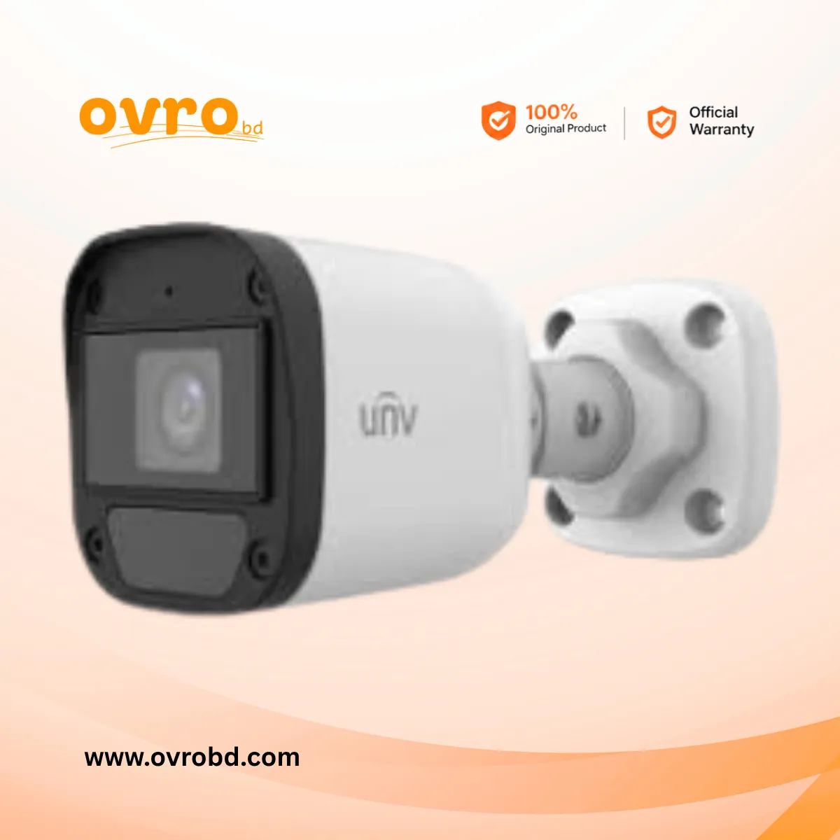 Uniview UAC-B112-AF40-DL 2MP ColorHunter Dual-Light 4mm Bullet CCTV Camera