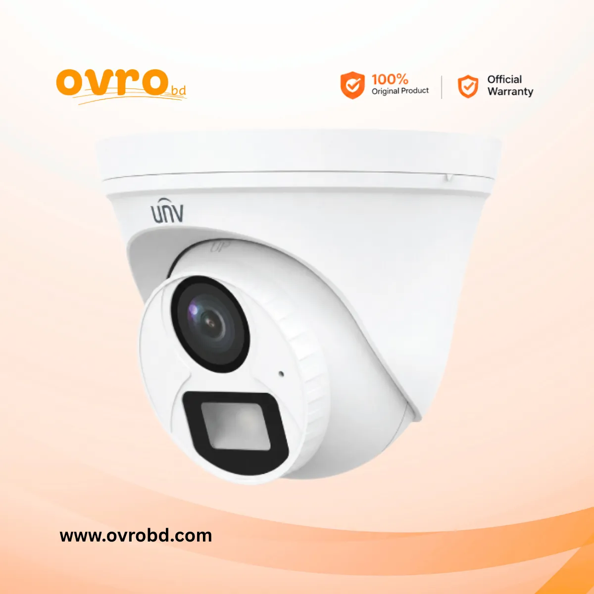 Uniview UAC-T112-AF28-DL 2MP ColorHunter Dual-Light Turret CCTV Camera