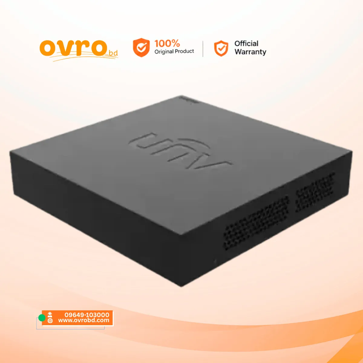 Uniview XVR301-04F 4 Channel 1 SATA H.265 Hybrid DVR