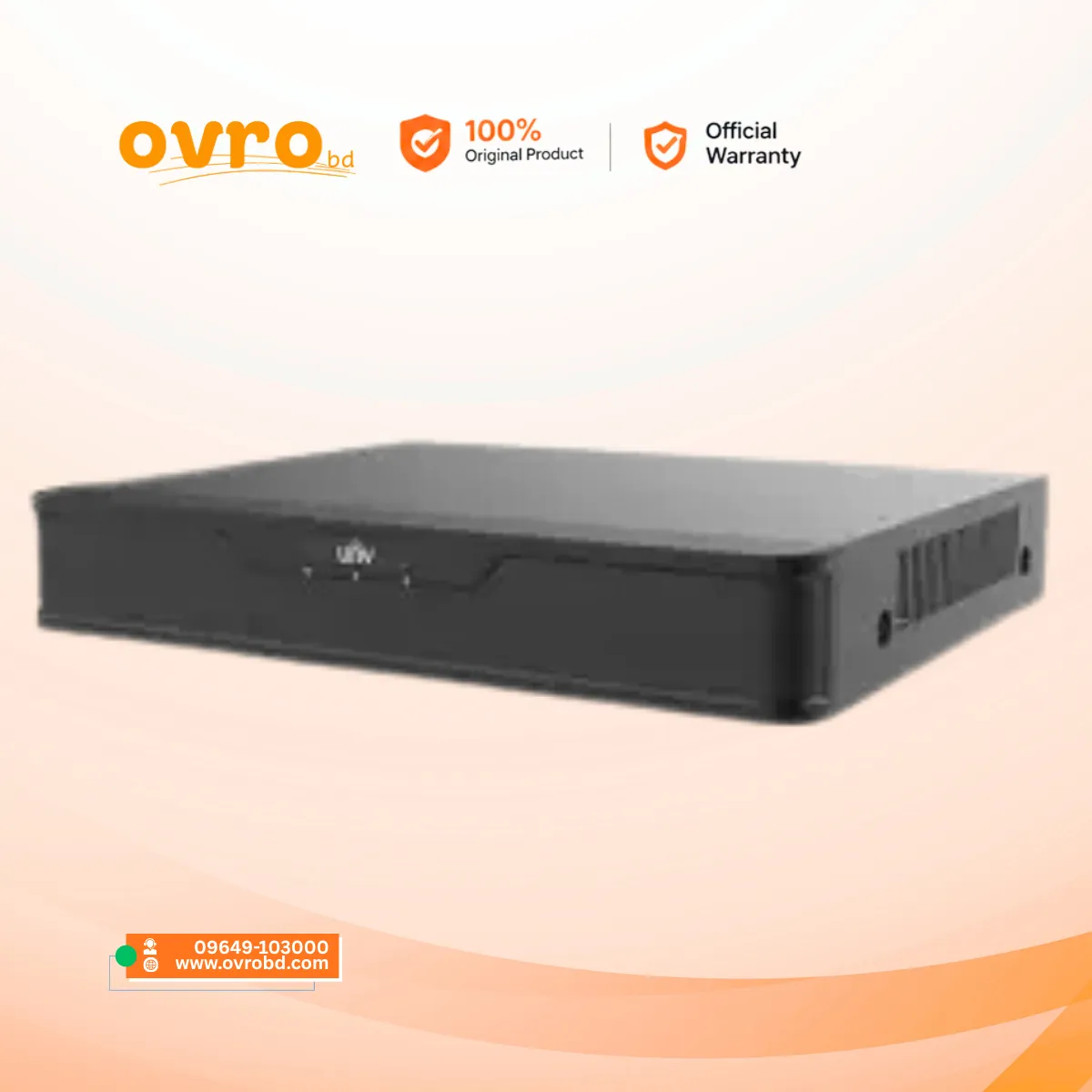 Uniview XVR301-16G3 16 Channel H.265 Hybrid DVR with 1 SATA HDD