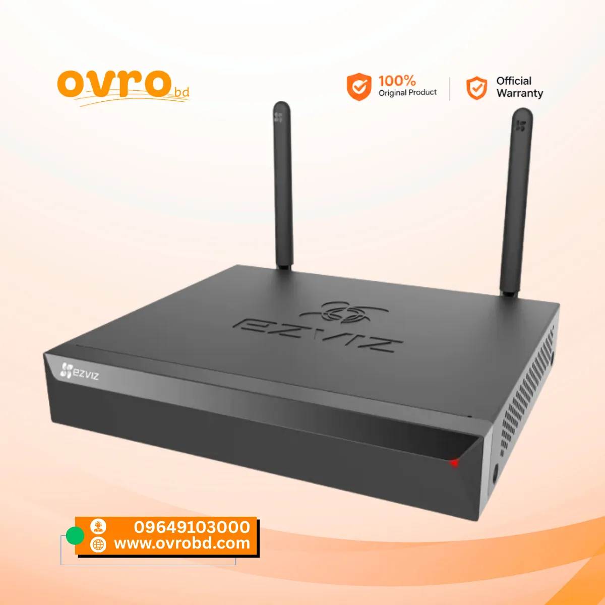 EZVIZ CS-X5S-8W 8-Channel Wireless NVR