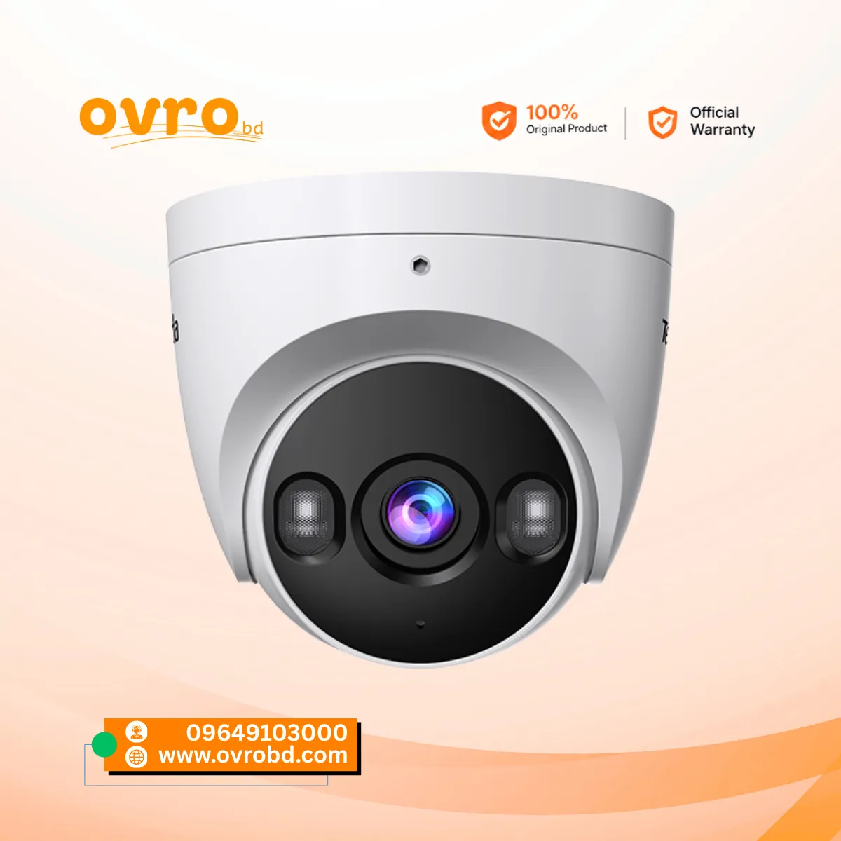 Tenda TC3T24C 4MP Smart Full-Color Turret Camera