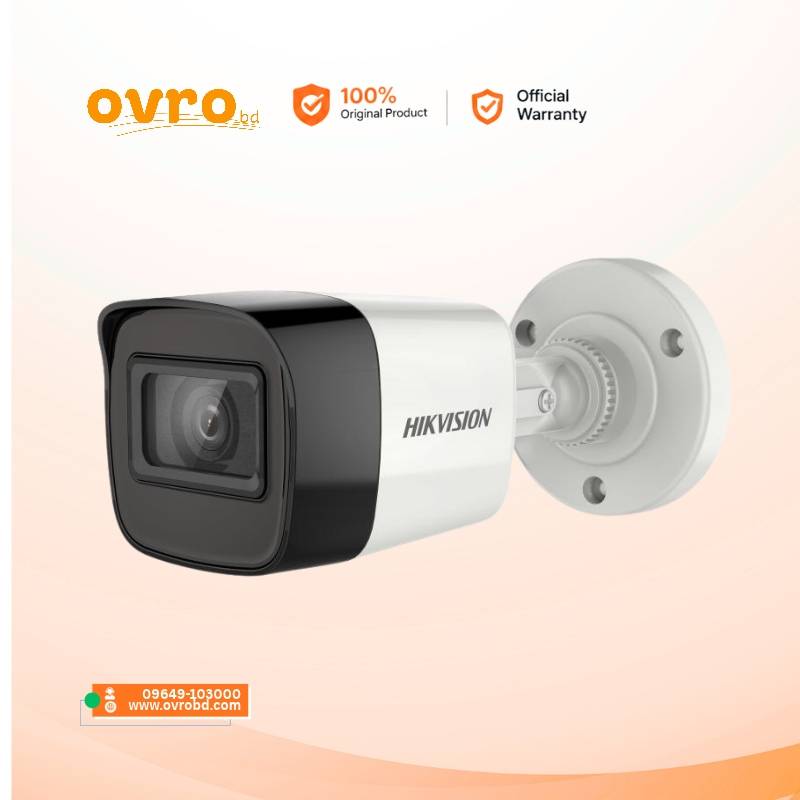 Hikvision DS-2CE16U1T-ITPF 8MP 4K Mini Bullet Camera