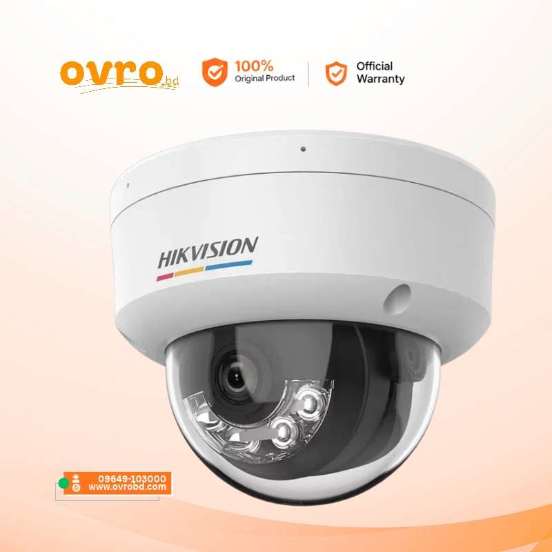 Hikvision DS-2CD1167G2H-LIU 6MP ColorVu Smart Hybrid Light Dome IP Camera